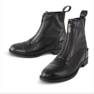 Tredstep Giotto Front ZIP Paddock Boots Brown